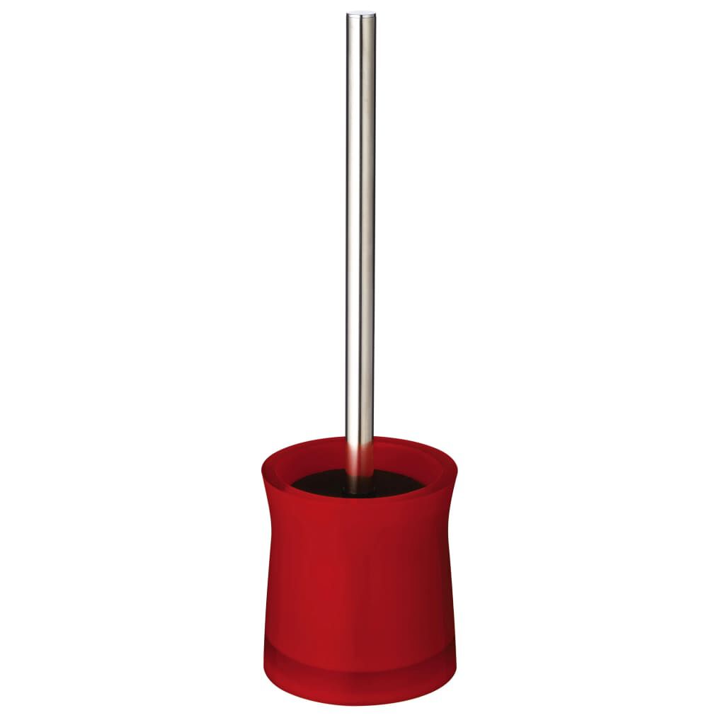 Red shop toilet brush