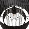 Ranex Pendant Light 30x30x140 cm Black