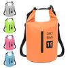 vidaXL Dry Bag with Zipper Orange 15 L PVC