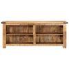 vidaXL TV Cabinet 110x35x40 cm Solid Rough Wood Mango