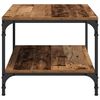 vidaXL Coffee Table Old Wood 80 x 50 x 40 cm Engineered Wood