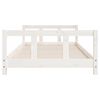 vidaXL Kids Bed Frame White 90x200 cm Solid Wood Pine