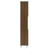 vidaXL Bathroom Cabinet Brown Oak 30x30x179 cm Engineered Wood