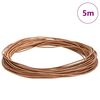 vidaXL Leather Cord Brown &Oslash;1.5 mm x 5 m Leather