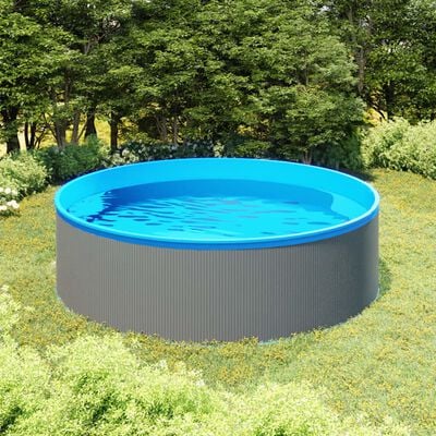 vidaXL Splasher Pool 350x90 cm Grey