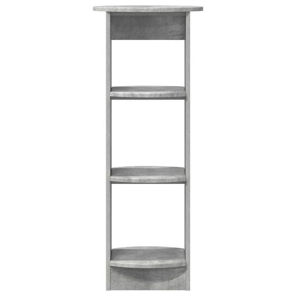 vidaXL Side Cabinet Concrete Grey 40 x 40 x 100 cm Engineered Wood