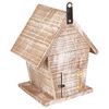 FLAMINGO Bird Nesting Box Gio Wood White/Brown