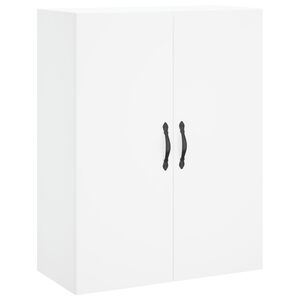 vidaXL Wall Mounted Cabinet White 69.5x34x90 cm Engineered Wood