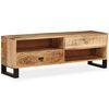 vidaXL TV Cabinet Solid Mango Wood 120x30x40 cm