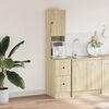 vidaXL Kitchen Cabinet Sonoma Oak 35x50x180 cm Engineered Wood