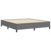vidaXL Bed Frame Light grey 180 x 200 cm Corduroy fabric