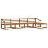 vidaXL Outdoor Sofa Set 5 pcs Natural Solid Acacia Wood