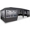 vidaXL Party Tent Anthracite and White 800 x 400 x 266 cm