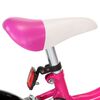 vidaXL Kids Bike 14 inch Black and Pink