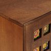 vidaXL Bathroom Sink Cabinet with Storage Walnut 62 x 33 x 58 cm