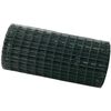 vidaXL Euro Fence 0.6 x 25 m PVC-coated iron Green