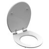SCH&Uuml;TTE High Gloss Toilet Seat with Soft-Close OASIS MDF