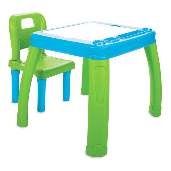 JAMARA 2 Piece Children's Seat Group Lets Study Blue