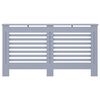 vidaXL Radiator Cover Anthracite 152x19x81.5 cm MDF