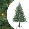 vidaXL Christmas Tree Green 210 cm PVC