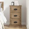 vidaXL Bedside Cabinet Artisan Oak 39 x 39 x 67.5 cm Engineered Wood