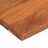 vidaXL Table Top 100x20x2.5 cm Rectangular Solid Wood Acacia