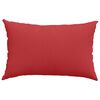 vidaXL Sofa Pillows 2 pcs Red 60 x 40 cm Fabric