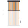 vidaXL Outdoor Roller Blind 80x250 cm Yellow and Blue