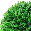 vidaXL Artificial Boxwood Balls with LED Lights 2 pcs Green 38 cm