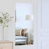 vidaXL Wall Mirror Rectangular 50 x 100 cm Tempered Glass