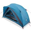 vidaXL Camping Tent 1-Person Blue Waterproof