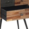 vidaXL Bedside Cabinet 47x31.5x60 cm Solid Wood Teak