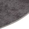 vidaXL Rug Washable &phi;120 cm Grey