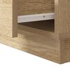 vidaXL Bedside Cabinet Sonoma Oak 50 x 34.5 x 50 cm Engineered wood