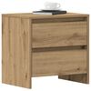 vidaXL Bedside Cabinet Artisan Oak 45 x 34 x 44.5 cm Engineered Wood