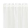 vidaXL Lace Curtain with Curtains Floral White 280 x 600 cm Polyester