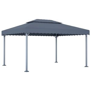 vidaXL Gazebo | Anthracite | Aluminium | 400x300 cm | UV-resistant materials