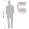 vidaXL Wall Mirror 40x60 cm Glass Rectangle