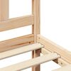vidaXL Bed Frame without Mattress 140x200 cm Solid Wood Pine