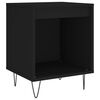 vidaXL Bedside Cabinets 2 pcs Black 40x35x50 cm Engineered Wood