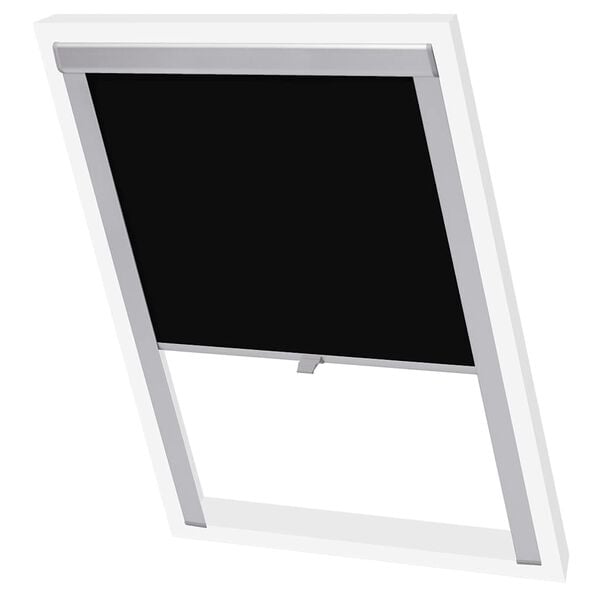 vidaXL Blackout Roller Blinds Black 102