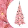 vidaXL Christmas Tree Pink 180 cm PVC
