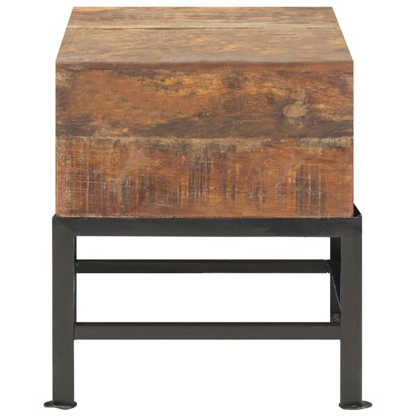 vidaXL Stool 35x35x40 cm Solid Reclaimed Wood