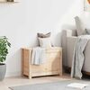 vidaXL Storage Box 60x32x45.5 cm Solid Wood Pine