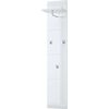 Germania Coat Rack Panel Adana White 3526-84