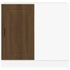 vidaXL Kitchen Base Cabinet Porto Brown Oak Engineered Wood