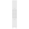 vidaXL Bathroom Cabinet White 30x30x179 cm Engineered Wood