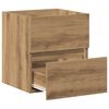 vidaXL Bathroom Sink Cabinet Artisan Oak 41x38.5x45 cm Engineered Wood