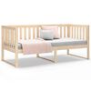 vidaXL Day Bed without Mattress 100x200 cm Solid Wood Pine