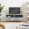 vidaXL TV Cabinet Concrete Grey 100x34.5x44.5 cm Engineered Wood